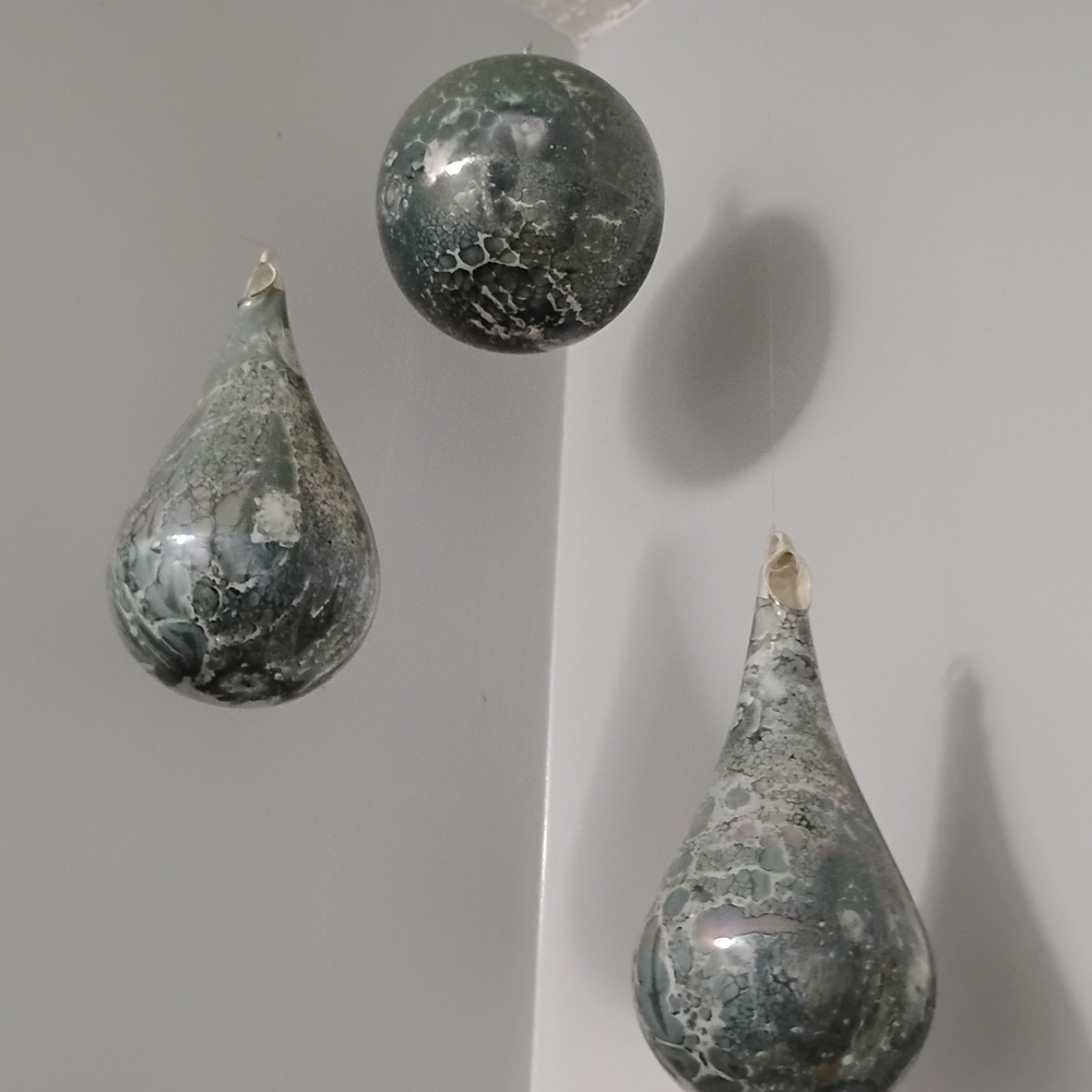 Artistic Glass Hanging Ornaments